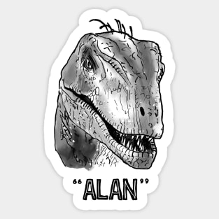 Alan Grant's Nightmare Sticker